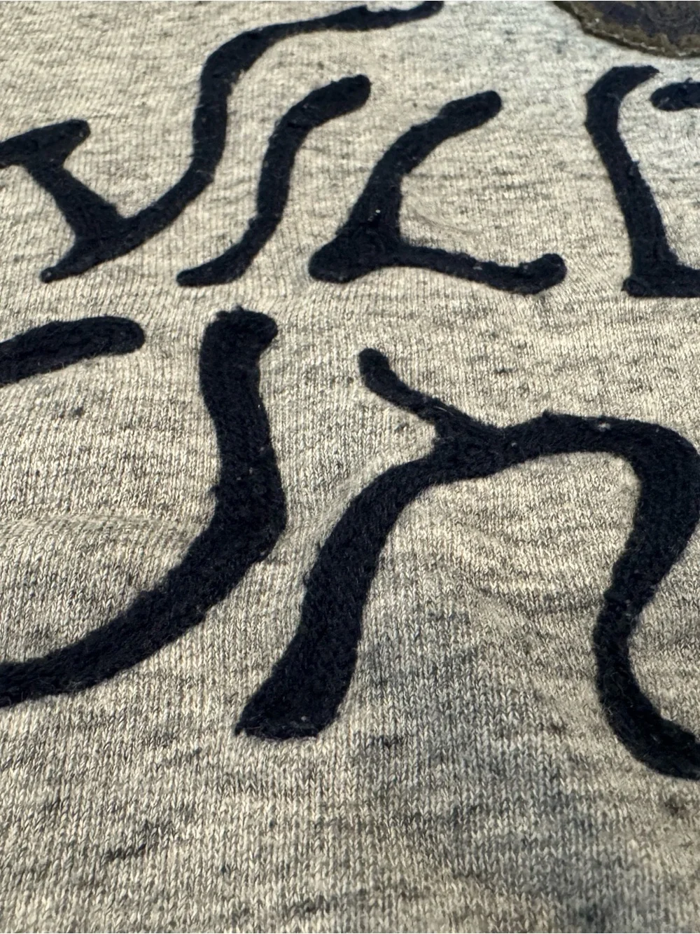 Gray Patch Detail Sweatshirt Gymboree
